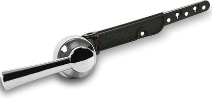 Korky 6054BP StrongARM Tank Lever Universal to Fit Front Angled Side Left and Right Mount Toilets, Chrome, Simple Style
