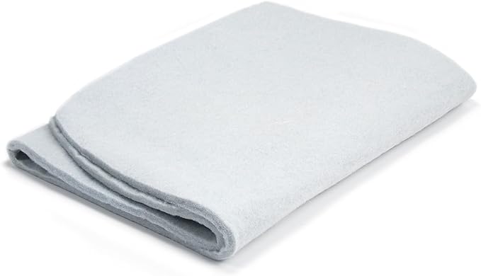 Duwee Delux Ironing Board Padding, Extra Dense Felt Material with 10 mm Thickness(15" x 48")