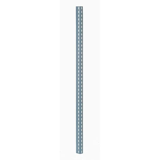 Global Industrial 3' High Angle Shelving Post, Gray, 4/Pk