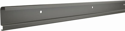 ClosetMaid ShelfTrack Nickel Hang Track Rail, Closet System Hardware, 40 in., Durable Steel for Closets, Pantries, Utility, Laundry