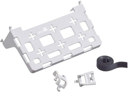 Leviton Plastic Universal Shelf Bracket for Structured Media Center, 49605-AUB
