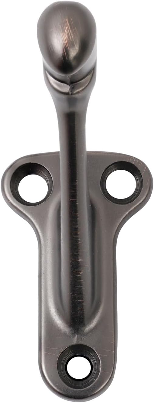 Hardware,3 Pack,3" Heavy Duty handrail Bracket Oil Rubbed Bronze,Stair Railing Bracket DIY Easy Installation Hardware