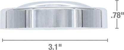 Danco 12005 Shower Arm Stabilizer Bracket and Flange Cover, No Size, Chrome