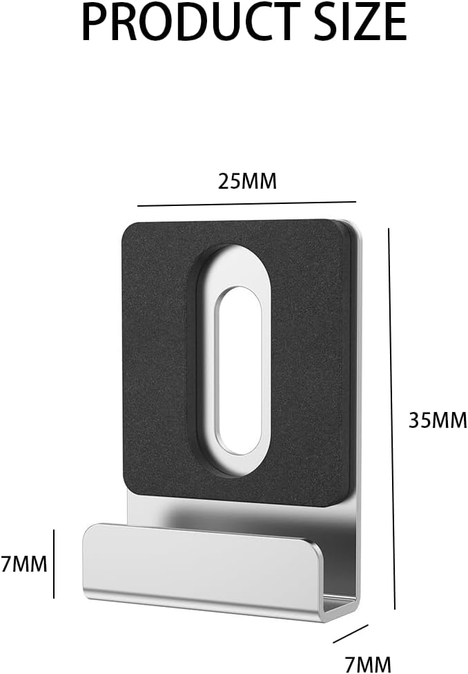 Metal Mirror Holder Clip Set, 4 Pcs Mirror Holder Clip Secure Wall Mount Brackets for Frameless Bathroom Mirrors, Glass Panels, Shelves for Home, Office, or Gym Mirrors