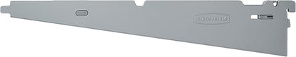 Rubbermaid Garage FastTrack Bracket 16" Deep Shelf Bracket with Speed Clips Satin Nickel Wall Mounted Storage System for Home/Garage/Tool Organization