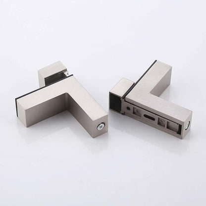 KES Bathroom Shelf Tempered Glass Shelf, Bathroom Wall Shelves with 20 Inch Rectangular Glass (8mm Thick) Wall Mount Brushed Nickel, BGS3201-2