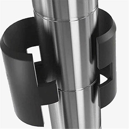 Shelf Lock Clip, 25 Pairs (50 Pcs) 1 inches Wire Shelving Lock Clips Post Shelvings Sleeves Replacements for Wire Shelving