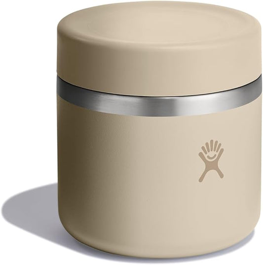 Hydro Flask Food Jar – Insulated Stainless Steel, Snack Travel Container for Hot Food & Soup 20 Oz Oat Tan