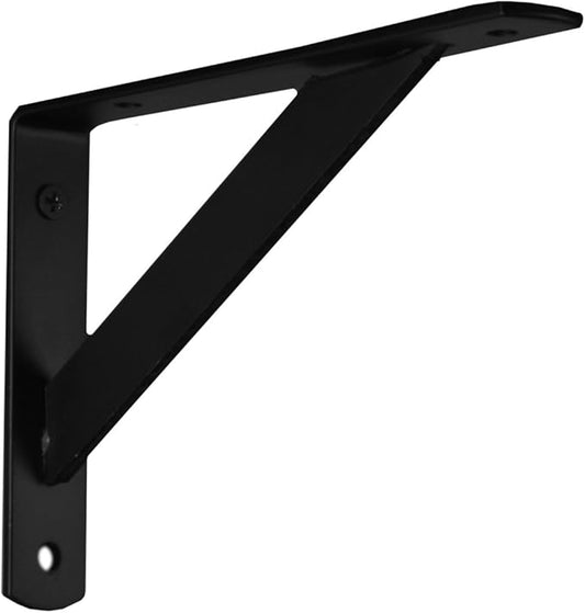 John Sterling THE MAX BRACKET Shelf Bracket, 7-inch, Black, 0049-7BKH