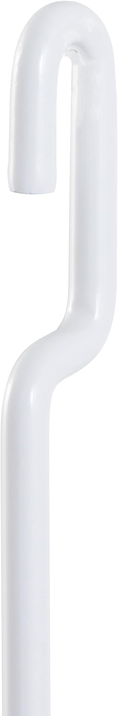 Rubbermaid Universal Closet 24 Inch Long Durable Steel Custom Wire Hanging Added Storage Shelf Accessory, White