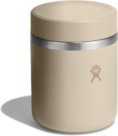 Hydro Flask Food Jar – Insulated Stainless Steel, Snack Travel Container for Hot Food & Soup 28 Oz Oat Tan