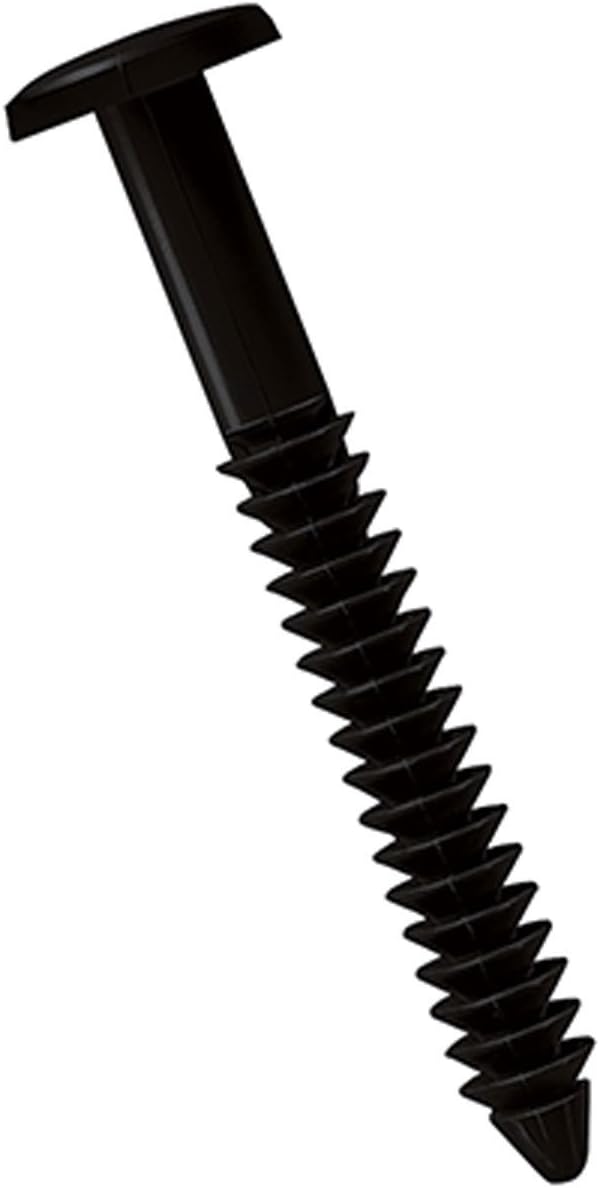 3" Lifetime Vinyl Shutter-Lok's, Black (Each)