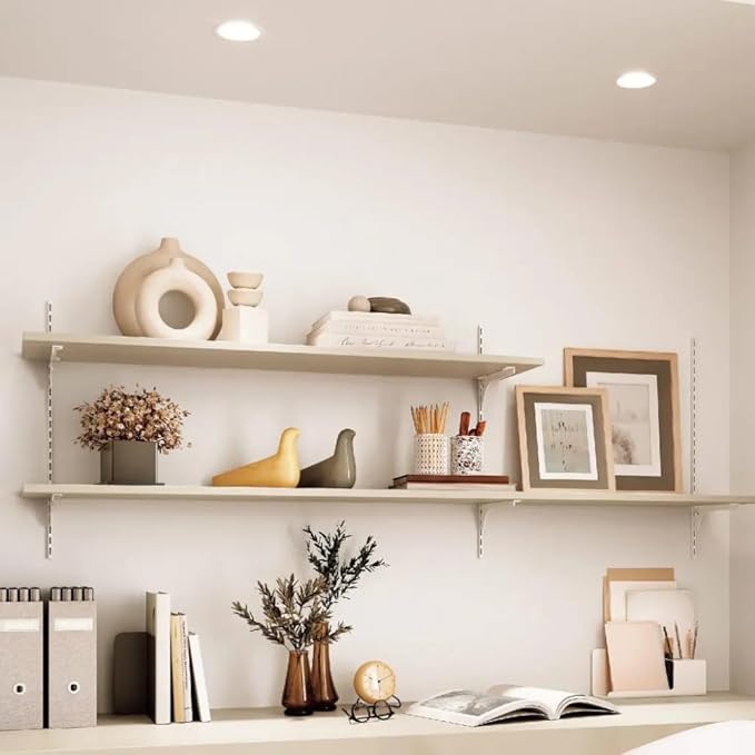 ウッドワン Wood One Solid Shelf Finish Shelf STT0300M-D1I-G3 Warm Gray 11.8 x 15.7 x 0.8 inches (300 x 400 x 20 mm)