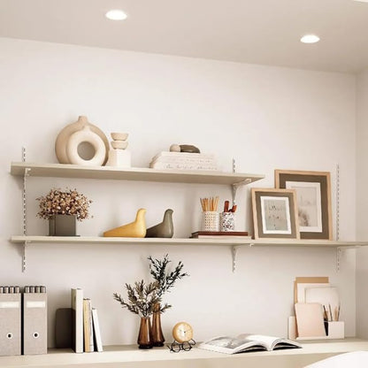 ウッドワン Wood One Solid Shelf Finish Shelf STT0300D-D1I-G3 Warm Gray 11.8 x 5.7 x 0.8 inches (300 x 145 x 20 mm)