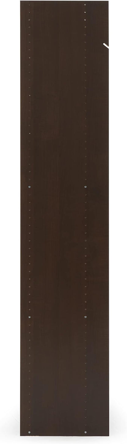 Easy Track Hanging Tower Kit Closet Storage, Truffle