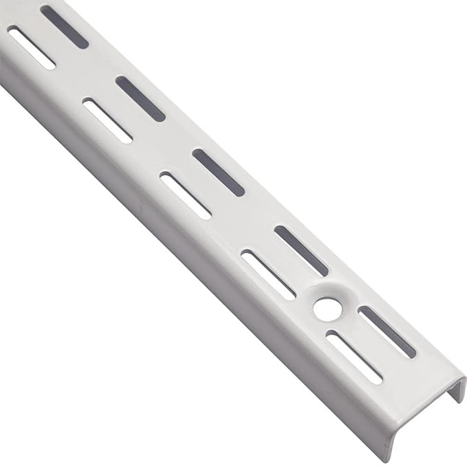 Organized Living freedomRail Bracket for Wood Shelves, 10.5-inch - White