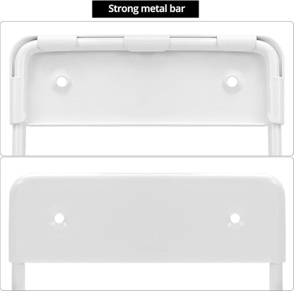 QWORK Ironing Board Wall Mount - Heavy Duty Ironing Board Hanger with 5 Inch Length, Iron Board Hook Wall Mount