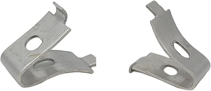20PCS 201 Stainless Steel Shelf Clips, Cabinet Shelf Support Clips for Shelf Pilaters Adjustable Shelving System DIY Cabinet Bookshelf Sheving