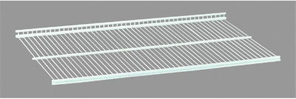 Organized Living freedomRail Ventilated Shelf, 24-inch x 16-inch - White