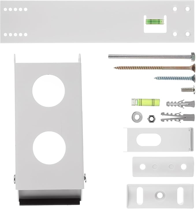 2 Pack Window Air Conditioner Support Bracket, Wall Mounting Unit Window Stand Mount AC Brackets Support, Universal for 5,000-24,000 BTU AC Units, Up to 165lbs