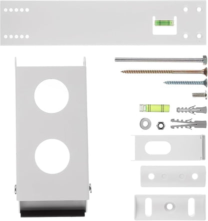 2 Pack Window Air Conditioner Support Bracket, Wall Mounting Unit Window Stand Mount AC Brackets Support, Universal for 5,000-24,000 BTU AC Units, Up to 165lbs