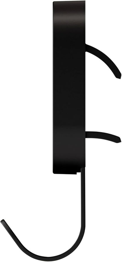 3M CLAW 15 lb. 2 Drywall Black Hooks & 2 Extra Picture Hangers, Heavyweight Hanging Solution for Backpacks, Jackets, Pictures and Room Decor, Cute Wall Hooks - 4 Pack