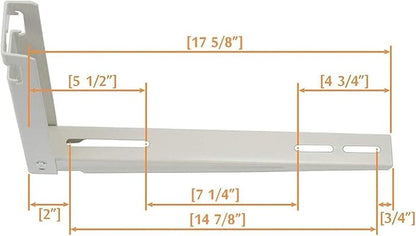 Mini Split Wall mounting Bracket，Outdoor Wall Mounting Bracket for Mini Split Heat Pump SystemAir Conditioner 7000-18000 Btu Condenser