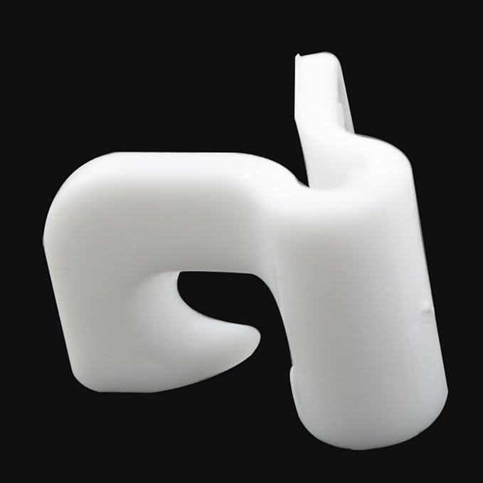 16pcs White Snap Door Snap Shoe Storage Center Panel Hook Shoe Cabinet Spare Parts
