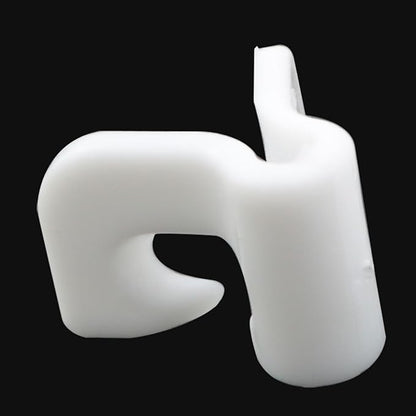 16pcs White Snap Door Snap Shoe Storage Center Panel Hook Shoe Cabinet Spare Parts