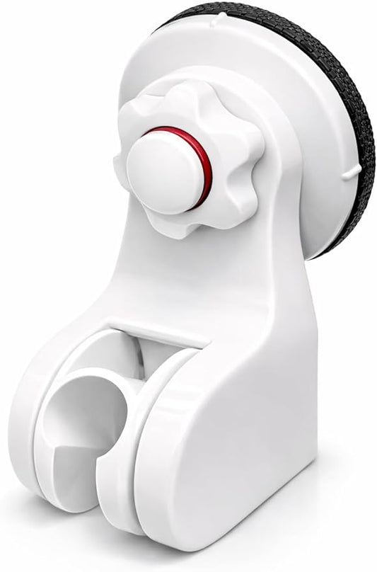 Pump&fix 45 Degrees Adjustable Handheld Shower Head Holder Suction Cup Wall Mount Bracket