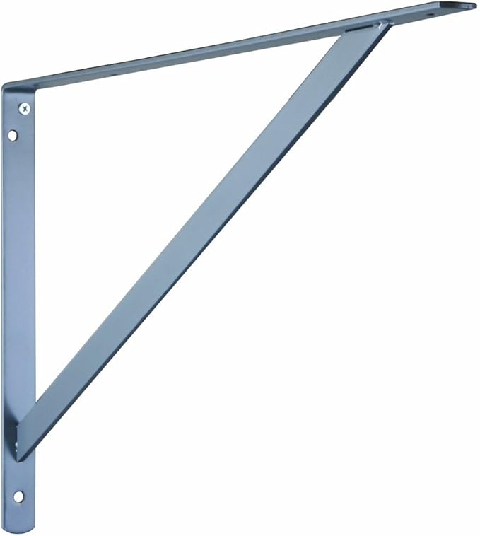 John Sterling THE MAX BRACKET Shelf Bracket, 20-inch, Platinum, 0049-20PMH