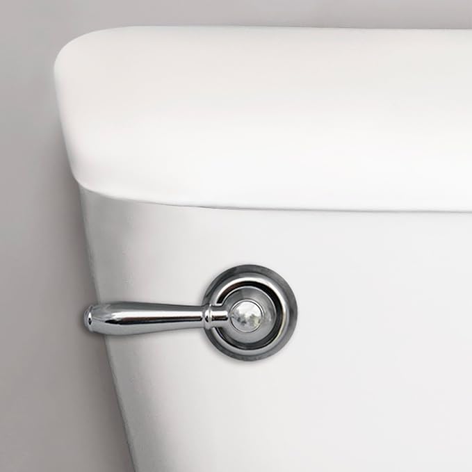 Korky 6051BP Strongarm Tank Lever Universal to Fit Front Angled Side Left and Right Mount Toilets, 1 Piece, Chrome, Faucet Style