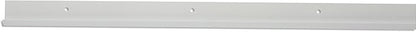 Rubbermaid FastTrack Rail Hardware 40" White Heavy-Duty Steel Durable Organization for Home/Laundry/Bathroom/Mudroom/Pantry/Linen Closet