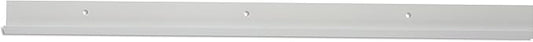 Rubbermaid FastTrack Rail Hardware 40" White Heavy-Duty Steel Durable Organization for Home/Laundry/Bathroom/Mudroom/Pantry/Linen Closet