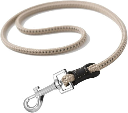 4 Pack Swivel Bolt Snap Hooks Dog Leash Hooks Dog Clips Trigger Snaps for Heavy Duty Pet Leashes & Collar, Flag Clasp, Single Ended Clip, Key Chain Clasp, Pet Buckle, DIY Project