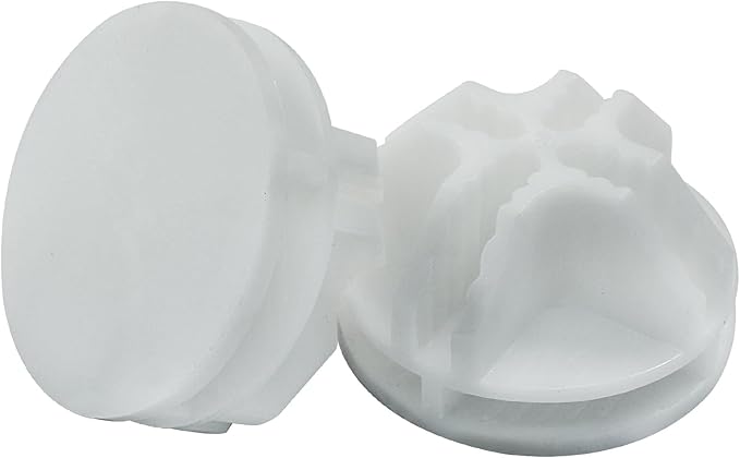 Hitefu 16 Pcs White Plastic Connector, 36mm Wire Grid Cube Organizer for Modular, Storage, Closet, Organizer, DIY