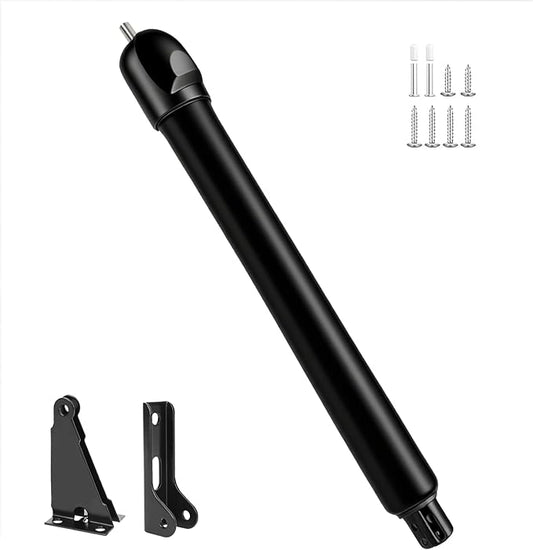 Storm Door Closer&Screen Door Closer Kit, Equipped with Press & Stay Function, Supports Adjustable Speed and Gentle Quiet Closing Action - for Medium & Lightweight Storm Doors