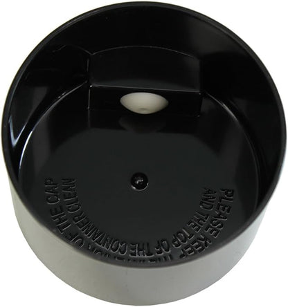 Tightpac America Pawvac 3 Ounce Vacuum Sealed Pet Food Storage Container; Black Cap & Clear Body/Black Paws, tv2