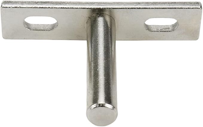 Antrader 4 Piece Floating Shelf Brackets, 2" Concealed Hidden Shelf Supports Decorative Shelf, Package Includes Screws and Wall Plugs (Silver)