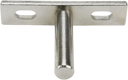 Antrader 4 Piece Floating Shelf Brackets, 2" Concealed Hidden Shelf Supports Decorative Shelf, Package Includes Screws and Wall Plugs (Silver)