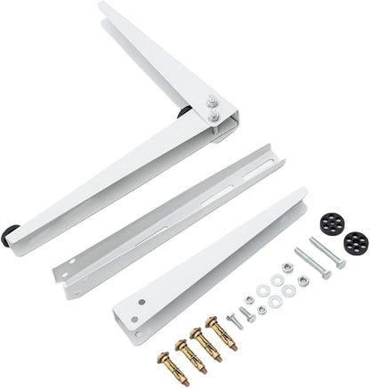 Mini Split Wall Mounting Bracket for Air Conditioner Heat Pump System Unit 7000-15000 BTU, Heavy Duty Foldable Support Bracket for for Ductless Mini Split, HVAC, Compressor