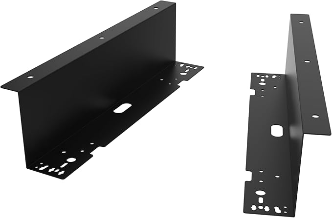 HK SYSTEMS Universal Under Counter Mounting Metal Bracket for All Cash Drawers Sizes, Black Color