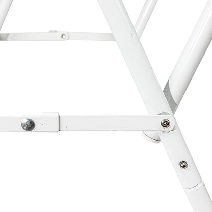 Household Essentials Clothes Drying Rack, Foldable, Expandable and Collapsible Laundry Drying Rack, White