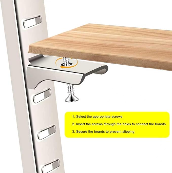 30pcs Shelf Clips,Adjustable Steel Pilaster Shelf Clip Support,for Shelf Pilaters Adjustable Shelving System DIY Cabinet Bookshelf Sheving,Plug-and-Play, Easy to Adjust, no Tools Required
