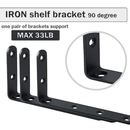Furniture Anchors Small Aesthetic Earthquake Straps for Furniture Dresser Wall Anti-Tip Furniture Safety Anchor to Childproof and Babyproof Your Home Holds Up to 500 Pound (Black, 4.8 in)