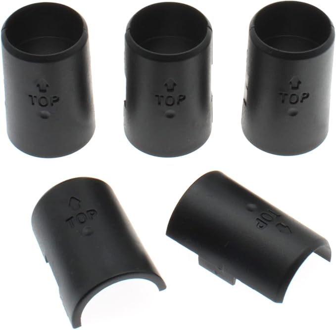 8 Pairs Wire Shelving Shelf Lock Clips for 3/4" Post Shelf Clips Plastic Shelving Replacements for Wire Shelving System