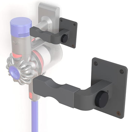 Adjustable Vacuum Wall Mount for Shark Vacuum Shark Cordless Vacuum Wall Mount Compatible for V7 V8 V10 V11 V12 V15 Shark IX141 IZ562H IZ682H IZ361H IZ462H IZ163H IZ363HT IZ483H (Grey)