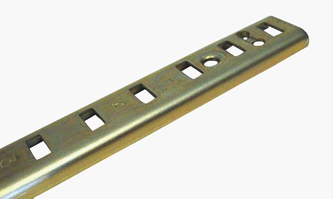Knape & Vogt KV Aluminum Shelf Standard 72" Brass