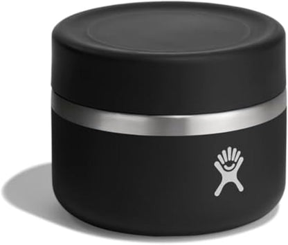 Hydro Flask Food Jar – Insulated Stainless Steel, Snack Travel Container for Hot Food, Lunch, & Soup 12 Oz Black (Pack of 12)