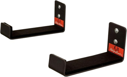 StoreYourBoard Yoga Mat Storage Rack, X-Large, Foam Roller Wall Hooks, 3 Exercise Mats, Fitness Gear Organizer (Large)